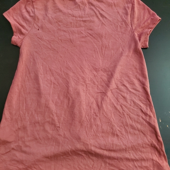 Girls Butterfly Sequin Tee Shirt Size M - Picture 2 of 3